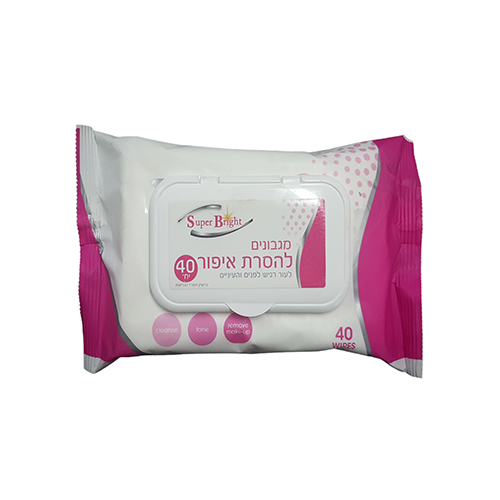 מגבון להסרת איפור 40 יחידות סופר ברייט.jpg